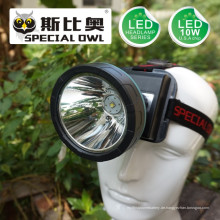 5W 7W 10W LED Scheinwerfer mit 3PCS * wiederaufladbare Lithium-Batterie für Camping Outdoor und Kohle Bergmann Lampe Mining Scheinwerfer